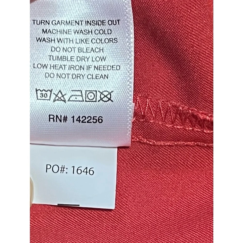 ❤️🧡 FIGS Casma™ Three-Pocket Scrub Top XS Limited Edition color Clay EUC - Picture 10 of 16